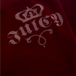 Juicy Couture Track Pants Red from 2003